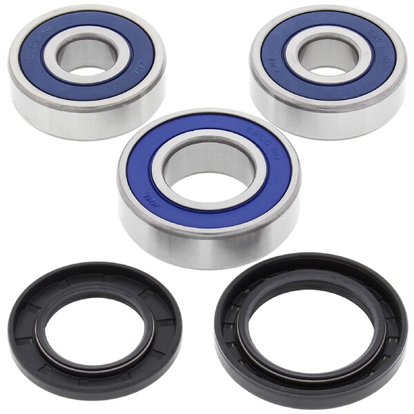 All Balls Rear Wheel Bearing Kit 25-1280 for Kawasaki EN 450 A 454 LTD 85-90 25-1280 - main